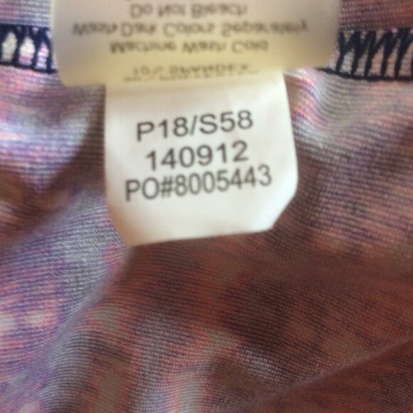 Title Nine Espionage Purple/Pink Sporty Activewear Travel Dress Size Small - Picture 6 of 6
